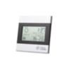 Station météo personnalisable noire et argent Station météo personnalisable noire et argent