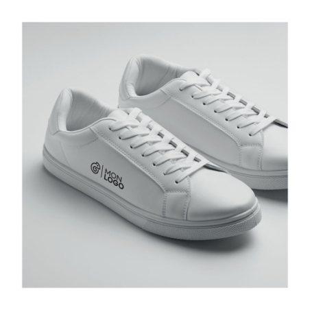 Baskets blanches personnalisables en PU Taille 42 BLANCOS