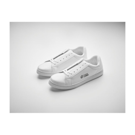 Baskets blanches personnalisables en PU Taille 45 BLANCOS