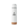 Thermos publicitaire en inox recyclé et base en liège 500ml
