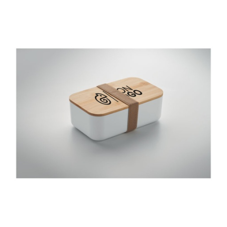 Lunch box personnalisable en maïs PLA et bambou 1L - BEIBABOX