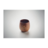 Gobelet personnalisable en bois de chêne 250 ml Gobelet personnalisable en bois de chêne 250 ml