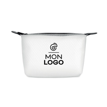 Trousse de toilette personnalisable en EVA transparente