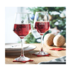 Ensemble de 2 verres à vin...