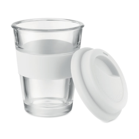 Mug en verre personnalisable et silicone 350ml - GELATO