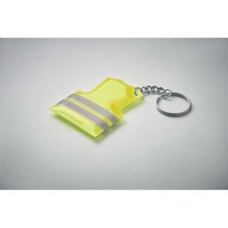 Porte-clés personnalisable gilet de sécurité