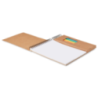 Set de coloriage personnalisable avec bloc de 24 page et 8 crayons de couleurs Set de coloriage personnalisable avec bloc de 24 page et 8 crayons de couleurs