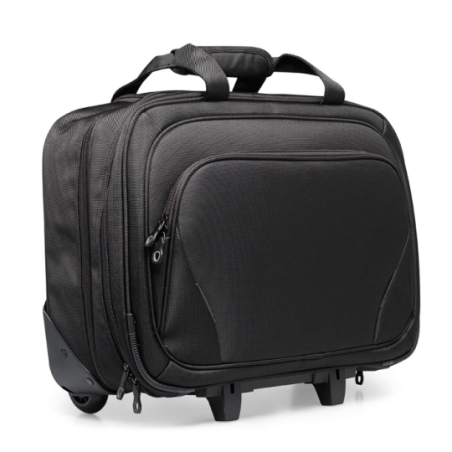 Trolley d'affaires personnalisable avec poche pour ordinateur 17 pouces poche pour tablette 10 pouces