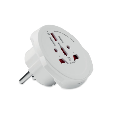 Adaptateur publicitaire Skross WORLD TO EUROPE 3 poles
