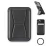 Support pour téléphone personnalisé magnétique avec Porte-cartes en cuir polyuréthane et anneau de chargement LEAMAG Support pour téléphone personnalisé magnétique avec Porte-cartes en cuir polyuréthane et anneau de chargement LEAMAG