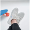 Baskets blanches personnalisables en PU taille 47 BLANCOS Baskets blanches personnalisables en PU taille 47 BLANCOS