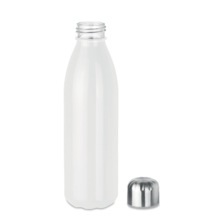 Gourde en verre publicitaire avec bouchon en inox 650ml