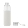 Bouteille verre recyclé personnalisable avec son manchon en néoprène 500 ml Bouteille verre recyclé personnalisable avec son manchon en néoprène 500 ml