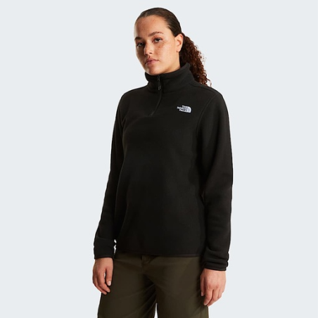 Polaire personnalisée The North Face 1/4 Zip - XS à 2XL - Femme - Glacier