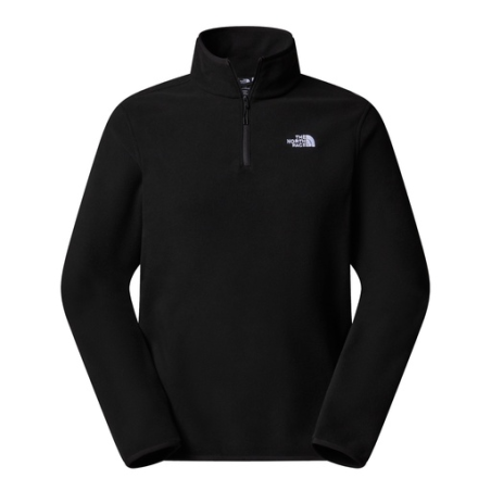 Polaire personnalisée The North Face 1/4 Zip - S à 3XL - Homme - Glacier