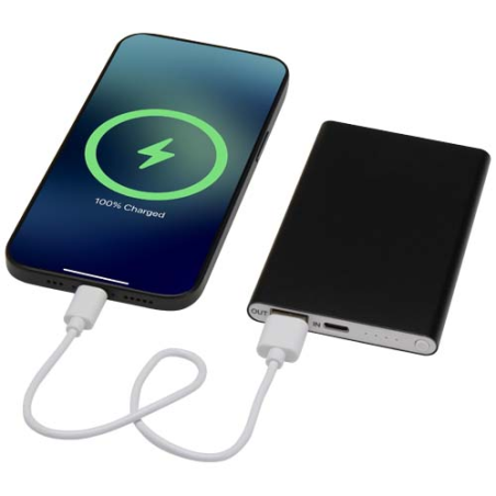 Powerbank personnalisé en aluminium 4000 mAh Pep