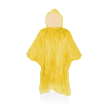 Poncho jetable personnalisable pour adulte en PEHD - Remo