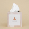 Boîte de 100 mouchoirs personnalisable en papier biodégradable - Made in Europe - Carrée