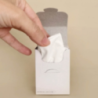 Paquet de 8 mouchoirs personnalisable en papier biodégradable - Made in Europe