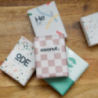 Paquet de 5 mouchoirs personnalisé en papier biodégradable - Made in Europe