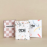 Paquet de 5 mouchoirs personnalisé en papier biodégradable - Made in Europe