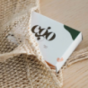 Étui personnalisable en carton avec 4 mouchoirs en papier biodégradable - Made in Europe