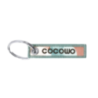 Porte-clés en tissu recyclé personnalisable en sublimation recto/verso inclus Porte-clés en tissu recyclé personnalisable en sublimation recto/verso inclus