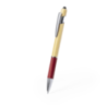 Stylo stylet personnalisé en bambou et papier recyclé - encre bleue - Filipo Stylo stylet personnalisé en bambou et papier recyclé - encre bleue - Filipo