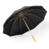 Parapluie tempête personnalisé en RPET poignée en bambou - Ø105cm - Gotley