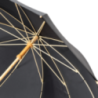 Parapluie tempête personnalisé en RPET poignée en bambou - Ø105cm - Gotley