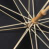 Parapluie tempête personnalisé en RPET poignée en bambou - Ø105cm - Gotley