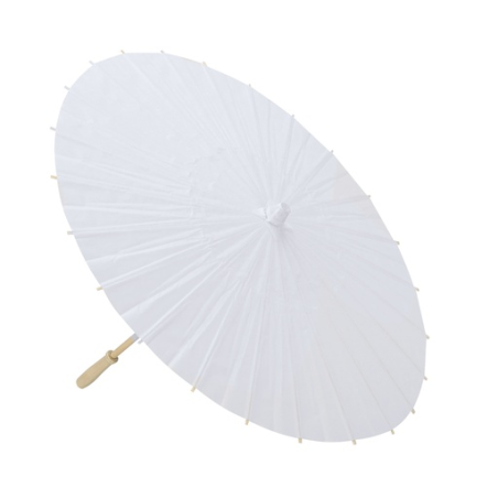 Ombrelle personnalisable en bois et papier - Ø58cm - Zalea