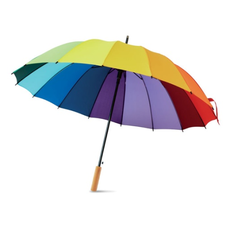 Parapluie golf personnalisable arc-en-ciel - Ø120cm - BOWBRELLA