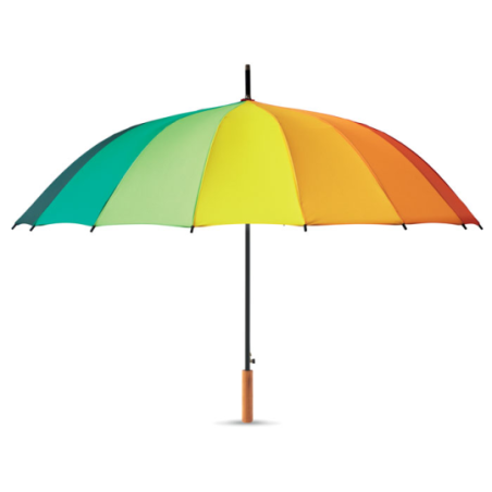 Parapluie golf personnalisable arc-en-ciel - Ø120cm - BOWBRELLA