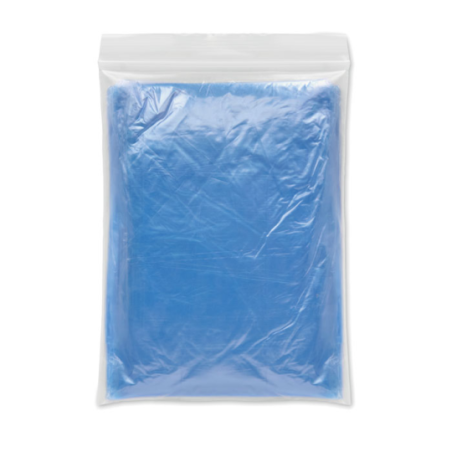 Poncho personnalisable de secours à usage unique