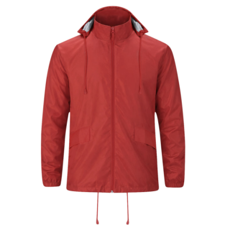 Coupe-vent imperméable personnalisable avec capuche - Bravion - S à XXL