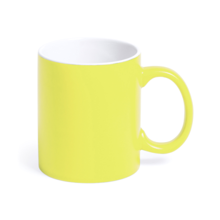 Mug bicolore personnalisé avec gravure blanche 350ml - Sgraffito