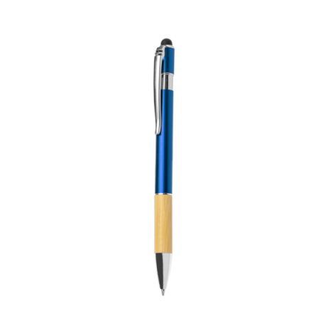 Stylo stylet personnalisable en bambou et aluminium Berget