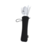 Set de couverts personnalisable en inox dans son étui en RPET - Moktar Set de couverts personnalisable en inox dans son étui en RPET - Moktar