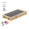 Batterie externe solaire personnalisable 10000 mAh + induction 5W Diuk Batterie externe solaire personnalisable 10000 mAh + induction 5W Diuk