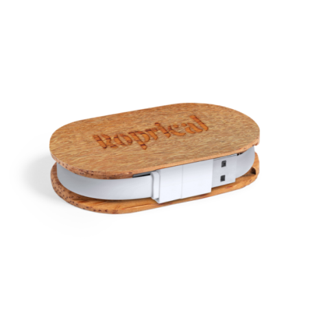 Hub USB personnalisé en coco Dagobat