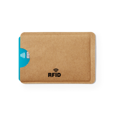Porte-Cartes RFID personnalisable en carton recyclé Blakbal
