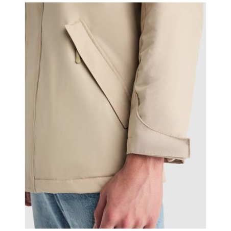 Parka personnalisable matelassée pour homme du S au 3XL en polyester recyclé