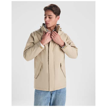 Parka personnalisable matelassée pour homme du S au 3XL en polyester recyclé