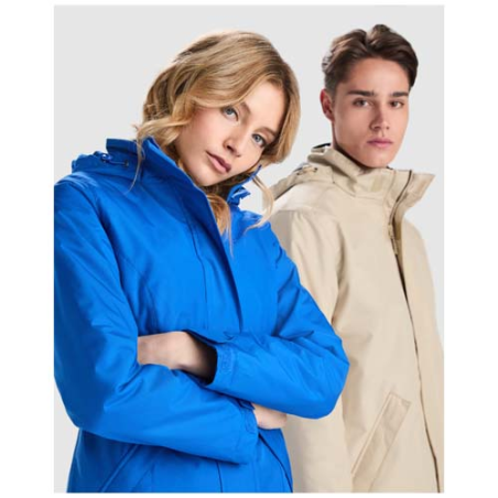 Parka personnalisable matelassée pour homme du S au 3XL en polyester recyclé