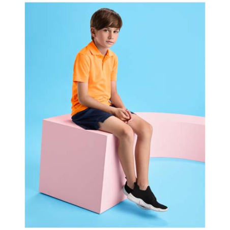 Polo sport personnalisable Monzha en polyester 150g/m² pour enfant - 4 à 12 ans