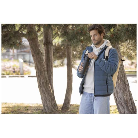 Bouteille isotherme personnalisée Astra de 600&nbsp;ml en cuivre et acier inoxydable recyclé certifié RCS (compatible avec les boisso
