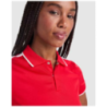 Polo de sport publicitaire en polyester et polyester recyclé 140g/m² certifié GRS Tamil pour femme - S à 2XL