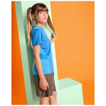 T-shirt de sport personnalisé en polyester 130g/m² à manches courtes Detroit pour enfant - 4 à 16 ans