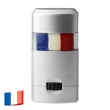 Bâtonnêt de maquillage personnalilsable drapeau